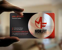 Business card designs are very important, to mark your business name in the fast growing world. Professional Modern Personal Trainer Business Card Design For Michael Orlando Fitness By Chandrayaan Creative Design 16765523