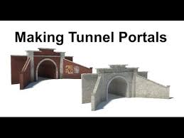 Making The Mountain And Tunnel With Access Door Youtube Modeltrains Model Train Table Model Train Sets Model Train Scenery