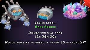 Accidentally Bred A Rare Reebro While Trying To Breed A Normal Reebro. (No  Torches At All) : R/Mysingingmonsters