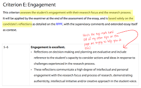 Extended Essay Ib Help