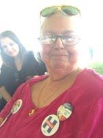 DEBRA SAUNDERS: Expects to see fewer 'I Voted' stickers