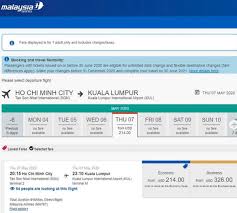 To get from kuala lumpur to ho chi minh prepare to shell out about myr 223.73 for your ticket. Myembhanoi On Twitter Good News Malaysia Airlines Mas Has Agreed To Reinstate One Flight From Ho Chi Minh City To Kuala Lumpur On 7 May 2020 Malaysians In Vietnam Who Wish To