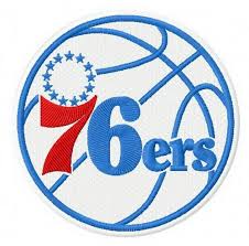 Sixers unveil phila unite playoff campaign. Philadelphia 76ers Logo 2 Embroidery Design Philadelphia 76ers 76ers Nba Teams