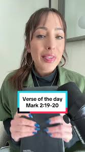 Verse of the day! Mark 2:19-20 🤍 #thejesuschallenge #verseoftheday  #jesusgal #jesusisking #godsword #biblestudy #lifewithjesus  #christiantiktok #fasting