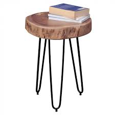Für den eigenbau und die reparatur von tischen eignen sich vorgefertigte tischbeine aus holz. Wohnling Massivholz Akazie Beistelltisch 35 X Kaufland De