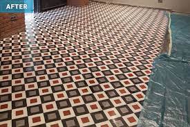 Those foot square tiles are the originals. Mosaic Tile Restoration Grinding Polishing Professional Cleaning
