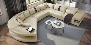 Xxl sofa u form cc8 von design sofa und wohnlandschaft xxl u form von wohnlandschaft xxl u form bild. Rundsofa Ledersofa Valencia Wohnlandschaft Xxl U Form Rundes Sofa Ledersofa Sofa
