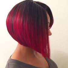 The textured bob is timeless, low maintenance, while bright red ombre is pretty daring and a high commitment, she states. 50 Cool Ways To Wear Ombre If You Have Short Hair Hair Motive