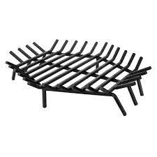 The best food is cooked over a natural fire the black mesh pattern naturally creates x marks in your steak or meals. Reviews For Uniflame 30 In W X 30 In D Black Cast Iron Hexagon Shape Bar Fireplace Grate C 1549 The Home Depot