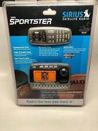 New Sirius Xm Sportster Sp R1 Satellite Radio Receiver Remote Control Sealed Satellites Radio Sirius