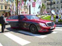Mercedes Maybach Spotted In Monte Carlo Monaco On 07 16 2011 Mercedes Maybach Maybach Monte Carlo