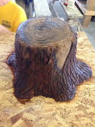 Some tree stumps are better looking than others. Decorative Concrete Gerken Construction
