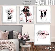 6 to 30 characters long; Fashion Art Set Fashion Wall Art Digital Download Fashion Prints Fashion Illustration African American Gray Blush Pink Silver Perfume Lips In 2020 Fashion Wall Art Living Room Pictures Decor