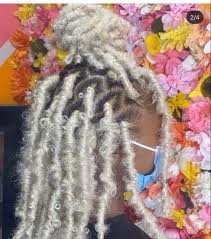 How many blonde hair shades do you know? Butterfly Locs With Color Blonde And Black Butterfly Mania