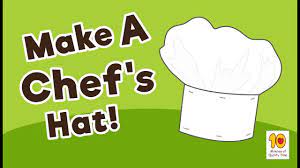 How To Make A Chef S Hat 10 Minutes Of Quality Time Chef Hats For Kids Chefs Hat Paper Chef Hats