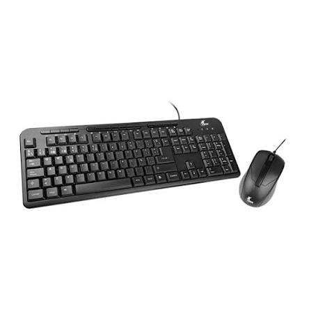 COMBO TECLADO Y MOUSE ALAMBRICO ESPAÃOL XTECH XTK-301S