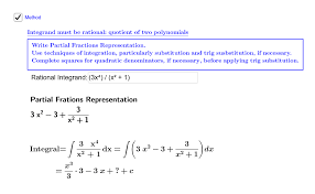 Therefore, long division must be used. Integration Using Partial Fractions Geogebra