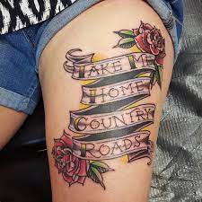 Banners are generally made up of cloth. 21 Banner Tattoo Designs Ideas Design Trends Premium Psd Vector Downloads