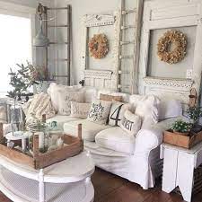 Choose white color on the living room wall. 45 Romantic Rustic Farmhouse Living Room Decor Ideas Decor Farmhouse Farmh Rustic Farmhouse Living Room Farmhouse Decor Living Room Farm House Living Room