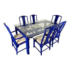 Shop the asian dining tables collection on chairish, home of the best vintage and used furniture, decor and art. Chin Hua Asian Dining Set By Raymond Sabota For Century Furniture For Sale At 1stdibs