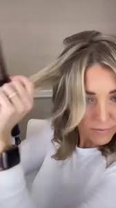 How to Blow Out Hair with Heated Round Brush Lob