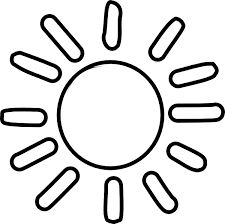 Sun black and white png transparent sunshine white. Pin On B W Clip Art