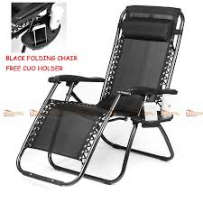 W than the standard model. Folding Chair Zero Gravity Chair Black Free Cup Holder Shopee Philippines