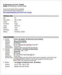 Cover letter sample for an internship; Free 51 Resume Samples In Pdf Ms Word