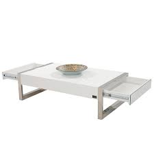 We design affordable and designer coffee tables for your home on looking at which you can't resist buying at such unbelievable prices. Tamara White Coffee Table Coffee Table White Coffee Table Table