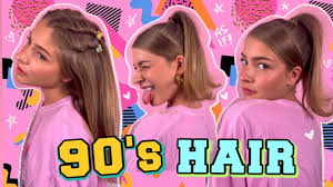 If you want to go back to the 90s or are just looking for a new way to. 90 S Inspired Hairstyles Quick Easy Youtube