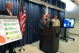 The plants were seized from outdoor grows in yolo, said sgt. California Illegal Pot Seizures Top 1 5 Billion In Value