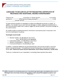Cerificate Of Insurance Request Letter Sample Resumesdesign