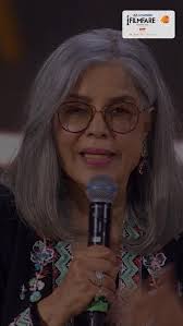 #ZeenatAman expresses her heartfelt gratitude after receiving the Lifetime  Achievement honour at the,  #70thHyundaiFilmfareAwards2025WithGujaratTourism. 😍❤️, Watch the full  telecast