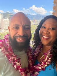 Celebrating birthday in Hawaii