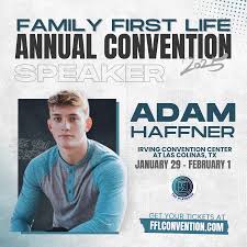 Big things happening! Our very own Adam Haffner will be taking the stage at  the Family First Life Annual Convention 2025! 🎤💥 This is your chance to  hear from one of the