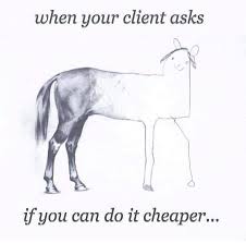 Alpha Leaders On Instagram You Get What You Pay For Alpha Leaders Horse Drawing Funny Memes Difficult Clients