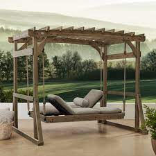 Claremont Lounger Backyard Discovery In 2021 Outdoor Bed Swing Backyard Furniture Outdoor Daybed