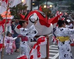 金魚ちょうちん踊りの画像