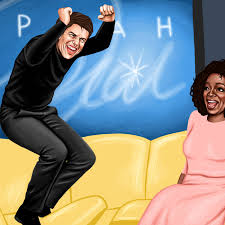 Many tom cruise laughing faces in one meme photo. The Couch Jump That Rocked Hollywood The Ringer