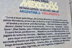 El gol del siglo cumple un aniversario especial porque es el primero desde la muerte del diego. El Genial Mural De Diego Maradona Que Brilla En Laguna Larga Futbol La Voz Del Interior