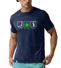 See more ideas about shirt designs, shirt design inspiration, tshirt designs. Buy Tee Mafia Unisex Designer Dope T Shirt Inspirational Quotes T Shirts T Shirt For Man Weed T Shirt Funny T Shirt Life Is So Easy T Shirt Navy At Amazon In