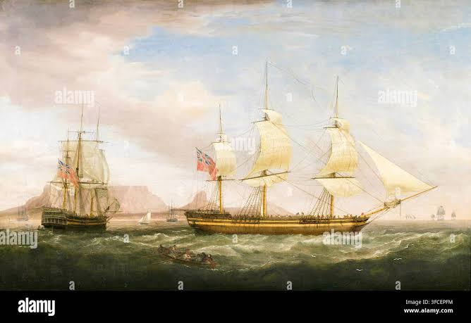 East india company ship hi-res stock photography and images - Alamy