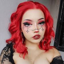 Perruque Lace Front Wig synthétique rose Bernardo pour femme, perruques  courtes avec cheveux de bébé, fibre de degré de chaleur, perruque rouge  Frmetds, cosplay