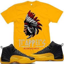 Check spelling or type a new query. Jordan 12 University Gold Sneaker Shirt Trappers Sneakers Gold Sneakers Jordans 12
