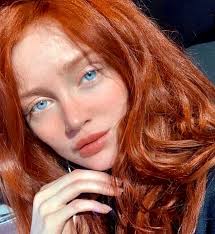 Red hair and blue eyes are both recessive traits which means a person needs to inherit both of the genes for red hair and blue eyes, from both parents. Pin By Sophie On B In 2020 Red Hair Blue Eyes Red Hair Beautiful Red Hair