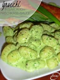 Gnocchi In Barlauch Frischkase Sauce Rezepte Kochrezepte Leckeres Essen