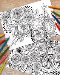 Let your imagination flow with our fun coloring games. Zentangle Colouring Pages Kate Hadfield Designs