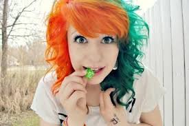 She S Probably The Only Person Who Could Pull This Off As Much As She Does Hair Inspiration Color Green Hair Cool Hair Color