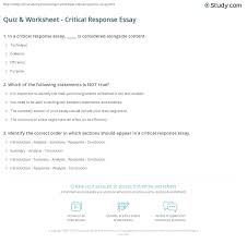 One of the keys to building a great reputation online is getting online reviews. Critical Response Essay Other Posts