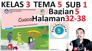 We did not find results for: Tema 5 Kelas 3 Subtema 1 Halaman 32 38 Cuaca Bagian 5 Rev 2018 Youtube